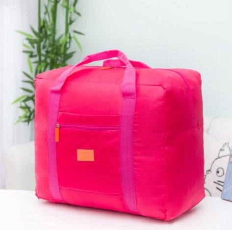 Large Capacity Foldable Travel Bag Nylon Waterproof Gym